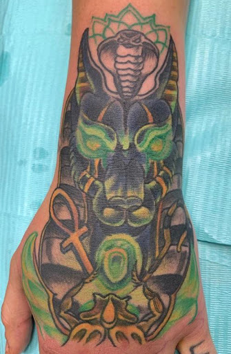 Explore tattoo ideas for women's wrist, creative tattoo ideas in Sarasota, available at SEVEN SINS Tattoo Studio