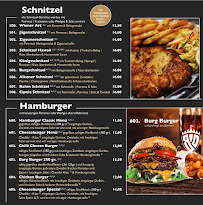 Menu / carte de Burg Döner à Alken