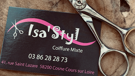 Isa'Styl Coiffure et Prothèses Capillaires 41 Rue Saint-Lazare, 58200 Cosne-Cours-sur-Loire, France