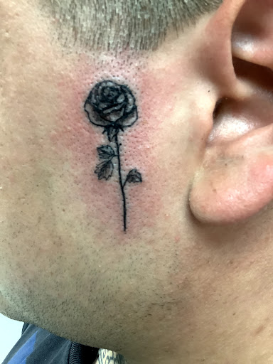 Explore tattoo ideas for back of the neck, creative tattoo ideas in Turner, available at Heathen Ink