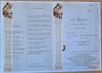 Menu / carte de da Romeo italienisches Restaurant, Inh. Giuseppe Romeo à Schneverdingen