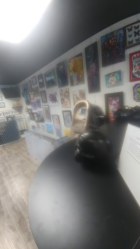 Explore hippo tattoo ideas, creative tattoo ideas in Edison, available at Rorschach Gallery