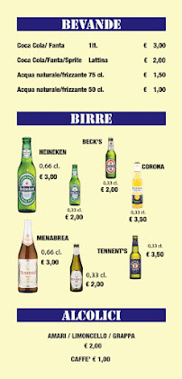 Pizzeria Mille Gusti di Iolanda Sanapo à San Pietro Vernotico carte