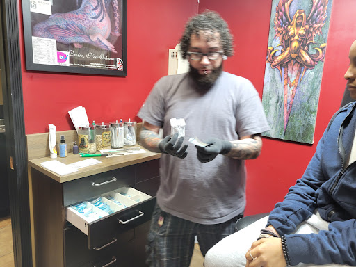 Explore feminine tattoo sleeve ideas, creative tattoo ideas in Brandon, available at Hot Box Tattoos