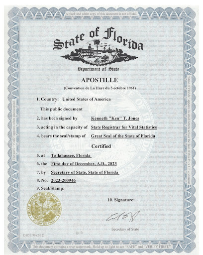 Mejor Notaría South Florida Mobile Notary & Apostille Service