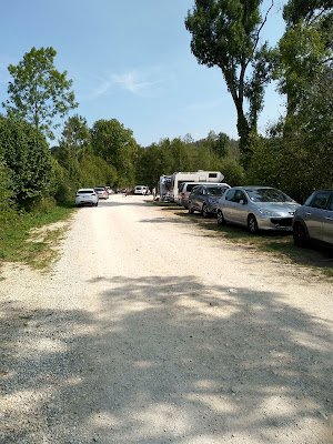 Parking Nord du lac d'Ilay à Le Frasnois