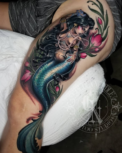 Explore tattoo cover up ideas flowers, creative tattoo ideas in Albuquerque, available at Golden Needle Tattoo Studio