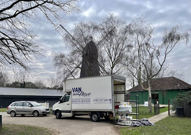 House Removals Van on the Move - Moving company
