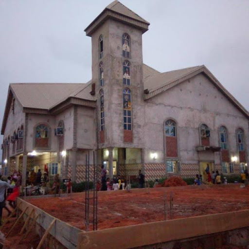 Sacred Heart Catholic Church., Bonsaac, Okwe, Asaba, Nigeria, Church, state Delta