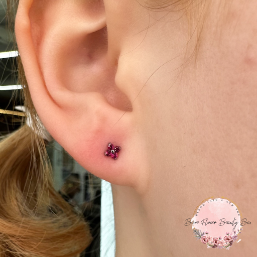 Explore sunflower sleeve tattoo ideas, creative tattoo ideas in Whitehall, available at Bare flower beauty bar