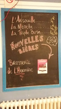 Menu / carte de Le Brise Lame à Gâvres