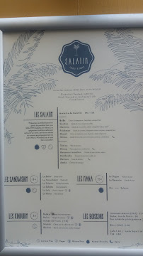 Salatim à Paris menu