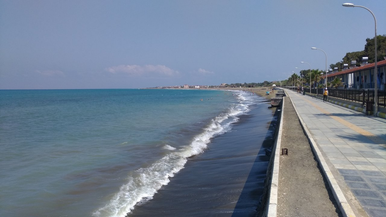Foto von Gozculer beach mit teilweise sauber Sauberkeitsgrad