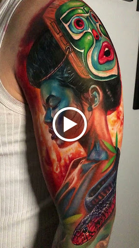 Explore december birth flower tattoo ideas, creative tattoo ideas in Kissimmee, available at Fallen Sparrow Tattoo Co