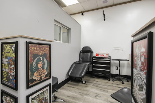 Explore tattoo ideas for women leg, creative tattoo ideas in Manteca, available at Union Tattoo & Piercing