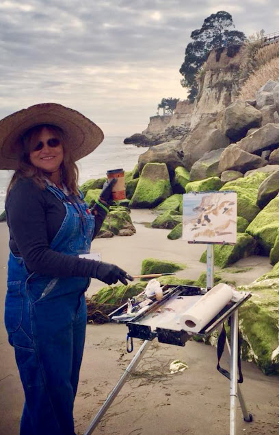 Vibrant Art Studio Artist Annette Dion McGowan, gallery, painting classes and workshops