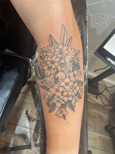 Explore simple mushroom tattoo ideas, creative tattoo ideas in Avon, available at Avanti Tattoo