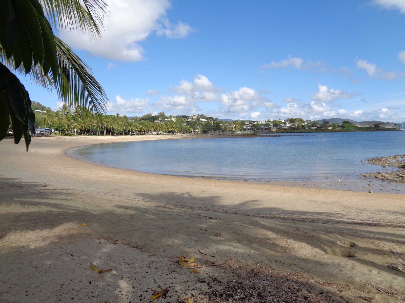 Boathaven Beach的照片 带有碧绿色纯水表面