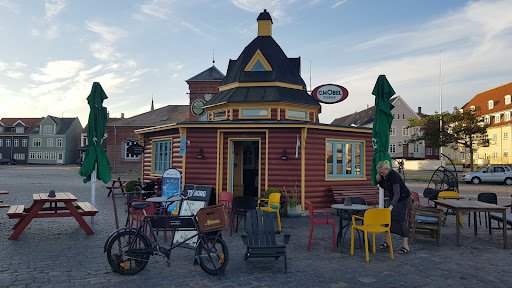Havnekiosken 6kanten in Rudkøbing, Ikast-Brande