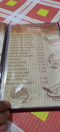 Trattoria Avellinese à Naples menu