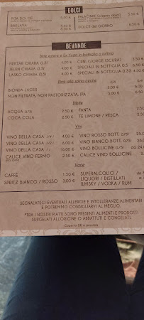 Restaurant Rustiko à Trieste - menu / carte
