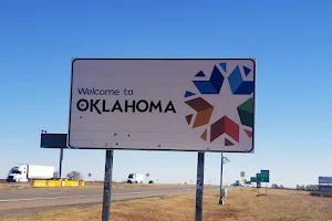 Welcome To Oklahoma Sign image