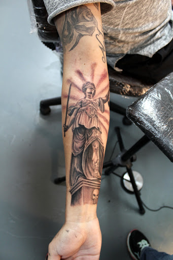 Explore ocean tattoo ideas for females, creative tattoo ideas in Fort Myers, available at Tiger Lotus Tattoo and Piercing