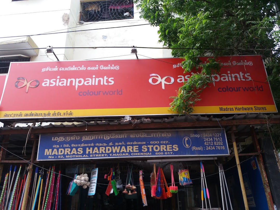 Madras Hardware Stores