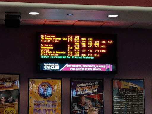 Movie Theater «Cinemark - Theatre Buckland Hills 18 + IMAX», reviews and photos, 99 Redstone Rd, Manchester, CT 06042, USA