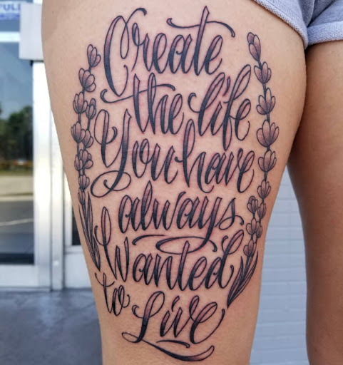 Explore cervical cancer tattoo ideas, creative tattoo ideas in Miami, available at Tattoos by Lou Miami - Kendall