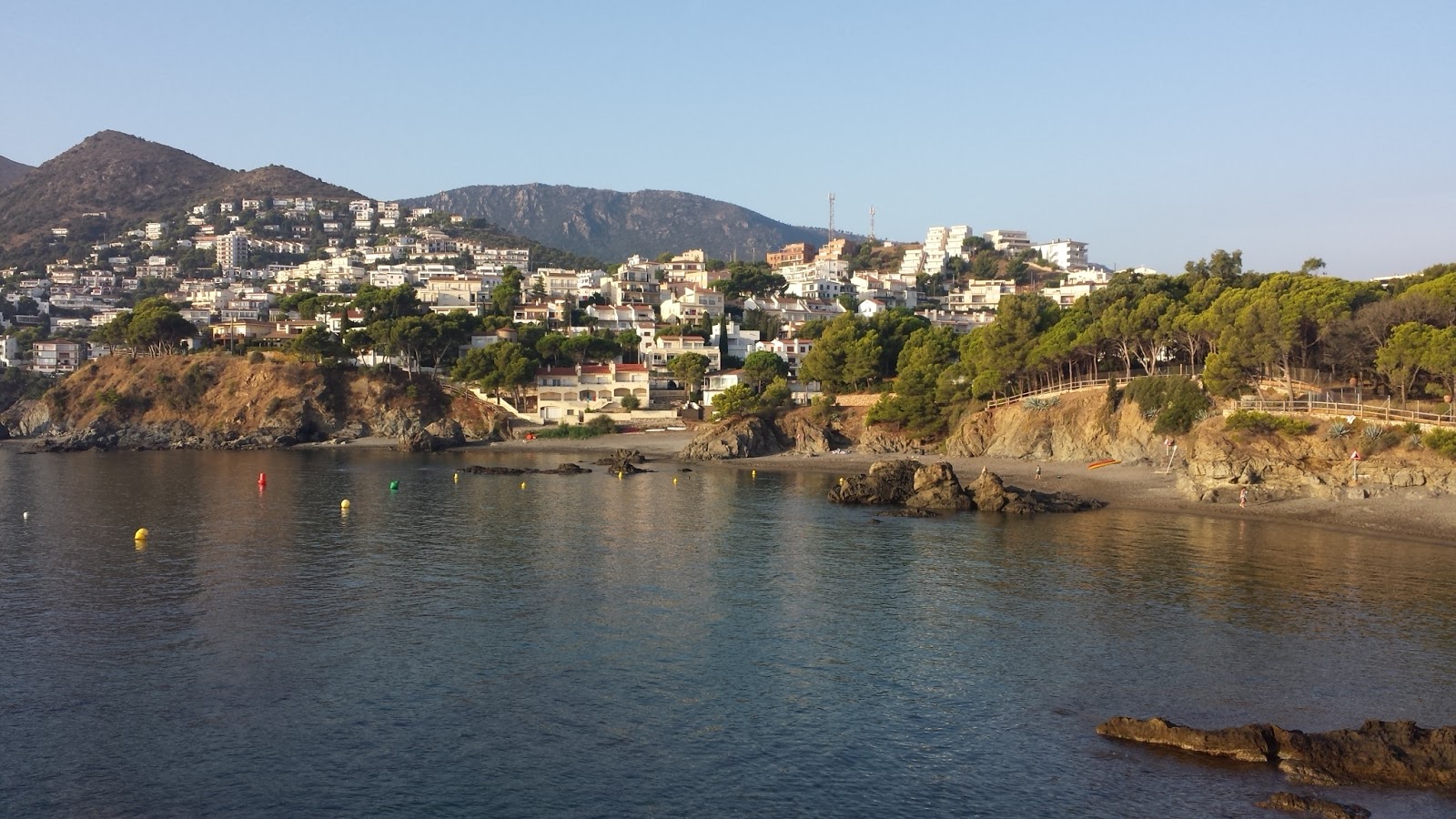 Foto von Platja de les Tonyines wilde gegend