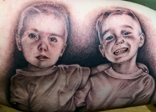 Explore coffin tattoo ideas, creative tattoo ideas in Milwaukee, available at Vantage Point Tattoo Milwaukee