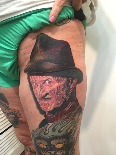 Explore tattoo ideas for lovers, creative tattoo ideas in Richmond, available at Loose Screw Tattoo