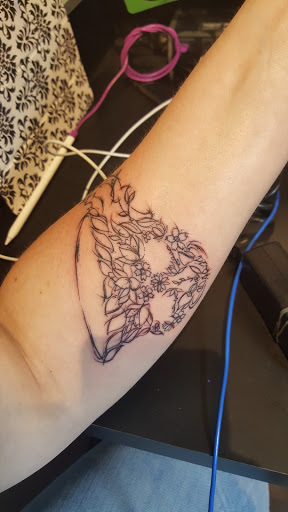 Explore tattoo music ideas, creative tattoo ideas in Orange Park, available at Revelation Tattoo company