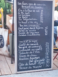 Il était une oie dans le Sud Ouest à Paris menu