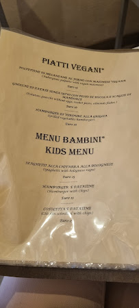 Trattoria Da Mirko à Alghero menu