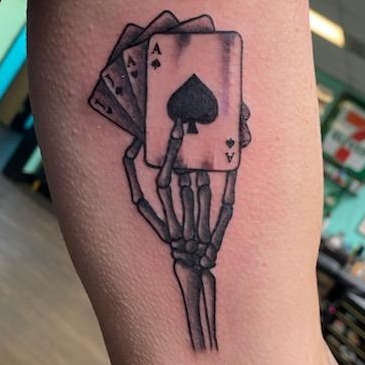 Explore alpha wolf tattoo ideas, creative tattoo ideas in Mckinney, available at Borrowed Time Fine Art Gallery Tattoo Shop