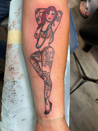 Explore black cover up tattoo ideas, creative tattoo ideas in Great Falls, available at Touch of Ink Tattoos