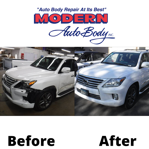 Auto Body Shop «Modern Auto Body», reviews and photos, 2240 85th Ave N, Minneapolis, MN 55444, USA