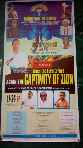 ccc mountain of glory parish, 90 Ikuemola St, Igbokoda, Nigeria, Church, state Ondo