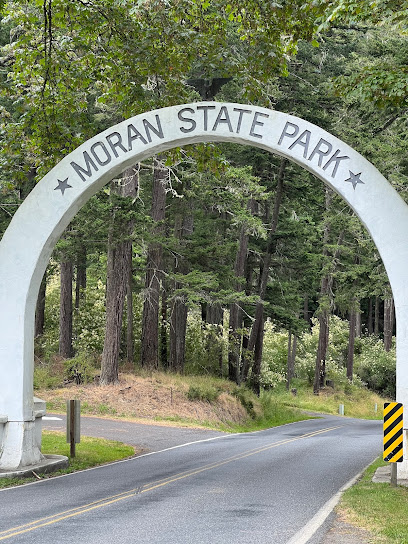 Moran State Park Welcome Sign