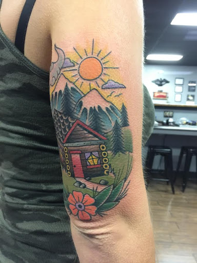 Explore boho tattoo ideas, creative tattoo ideas in Linden, available at Fredricks Tattoo Gallery