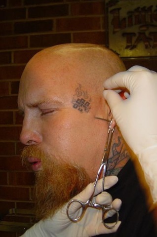 Explore neck name tattoo ideas, creative tattoo ideas in Greensboro, available at Piercings by Jill