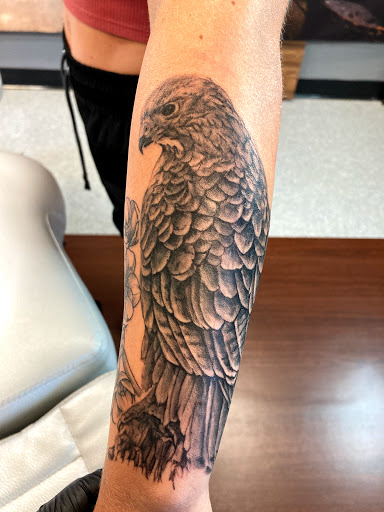Explore lower arm tattoos ideas for guys, creative tattoo ideas in Newington, available at 917ink Tattoo