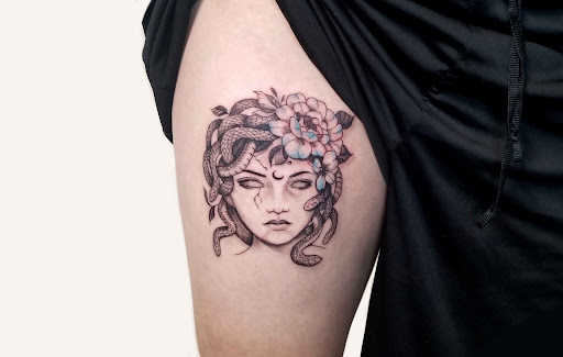 Explore hourglass tattoo ideas, creative tattoo ideas in Sunnyvale, available at Greego tattoo