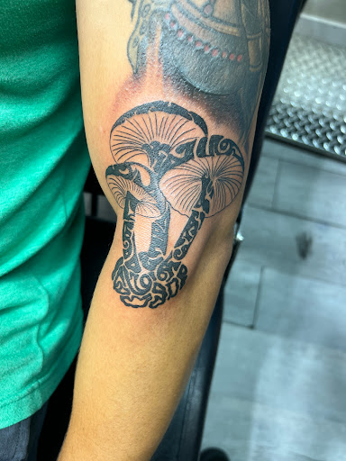 Explore trafalgar law tattoo ideas, creative tattoo ideas in Port Aransas, available at SHARK ATTACK TATTOO