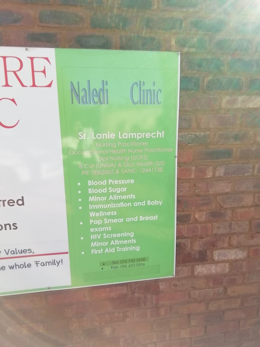 Naledi Family Care clinic