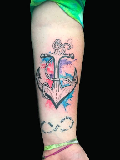 Explore biking tattoo ideas, creative tattoo ideas in Hampstead, available at Lost Soul Collective