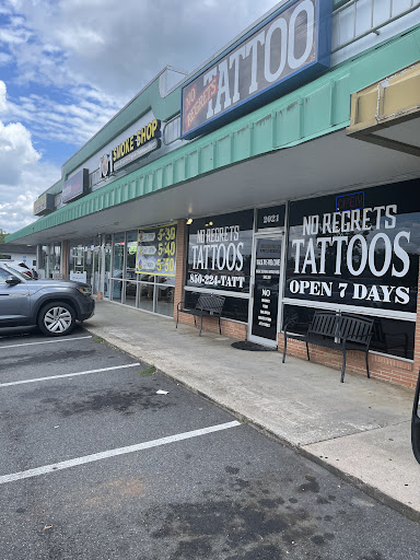 Tattoo Shop «No Regrets Tattoos», reviews and photos, 1116 N Monroe St, Tallahassee, FL 32303, USA