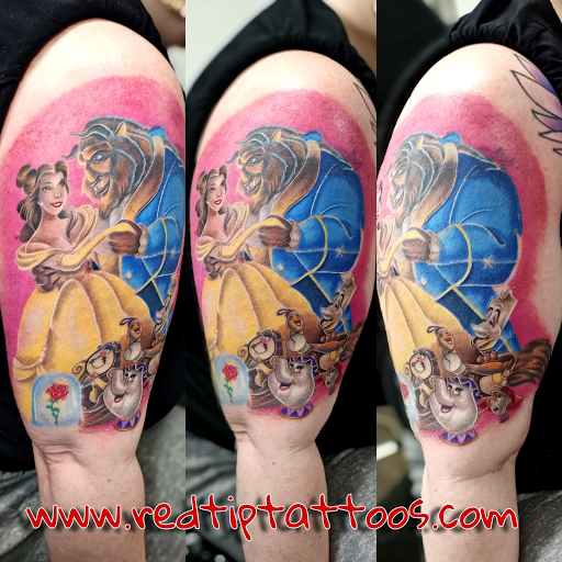 Explore 3 little birds tattoo ideas, creative tattoo ideas in Springfield, available at Red Tip Tattoos